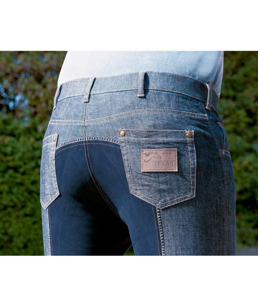 Pantaloni jeans uomo Jodhpur modello Texas New - foto 4