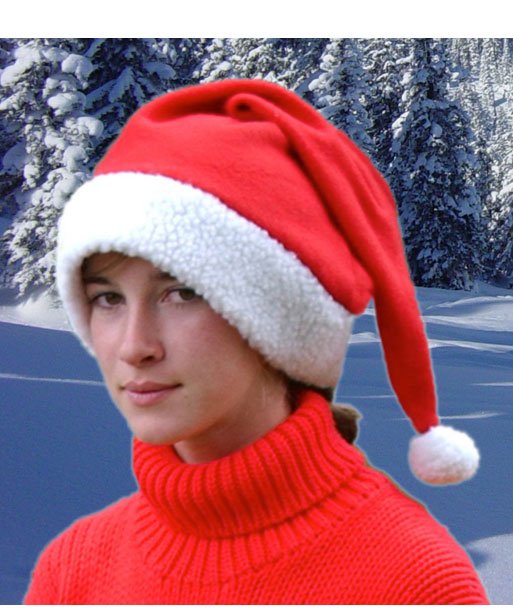 Cappello da Babbo Natale HKM Christmas per cavaliere - foto 1
