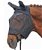 Maschera antimosche con chiusura in tessuto a strappo per cavalli