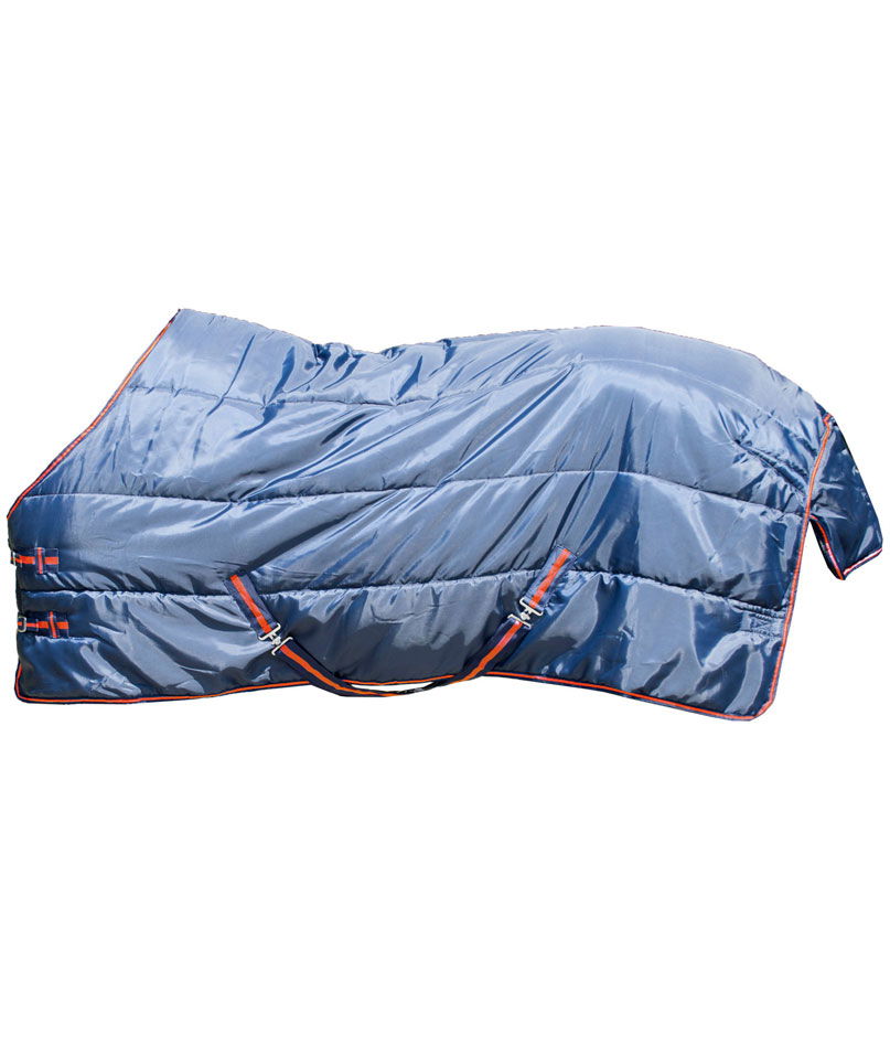 Coperta da box con cinghie sottocoda e copricoda imbottitura da 300 g e tessuto esterno da 210 denari #