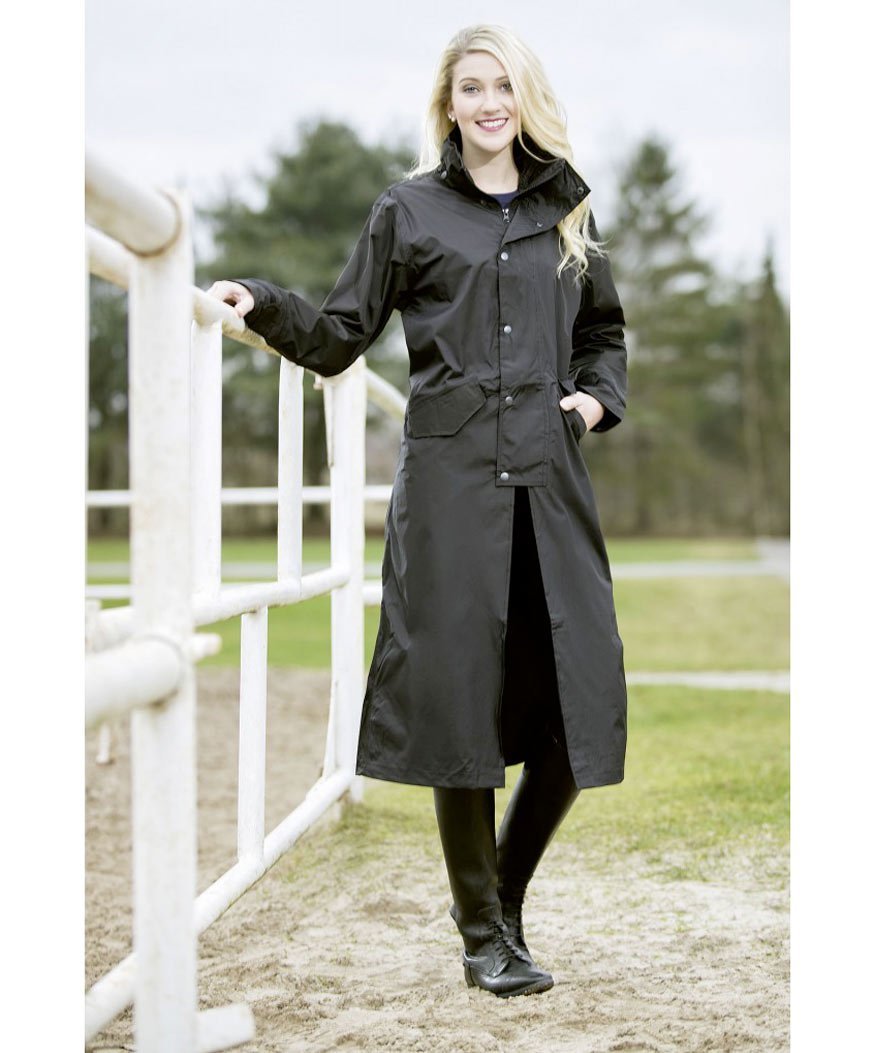 Impermeabile da equitazione donna con cappuccio modello Dublin - foto 3