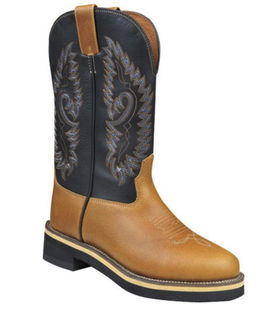 Stivale western in cuoio con fodera in pelle modello Softy cow