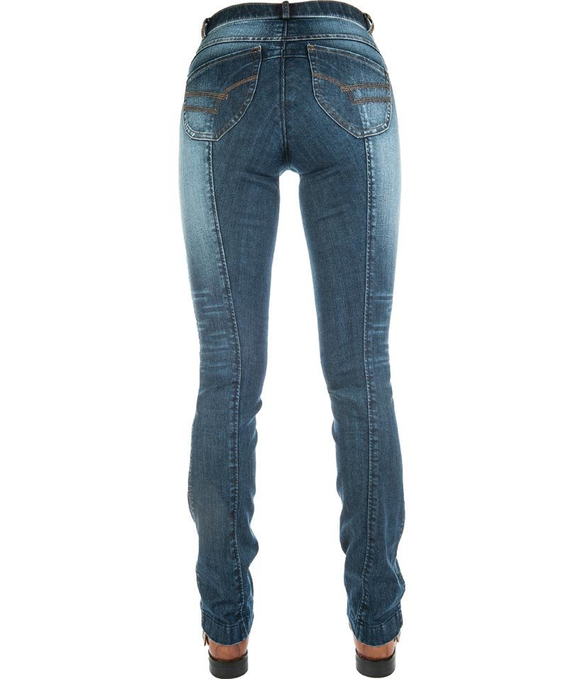 PROMOZIONE Pantaloni Jeans donna da equitazione modello Classic TAGLIA 40 ITA - foto 1