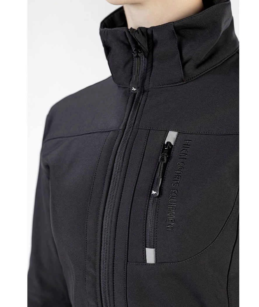 Giacca equitazione bambini in tessuto tecnico Softshell modello Sport - foto 8