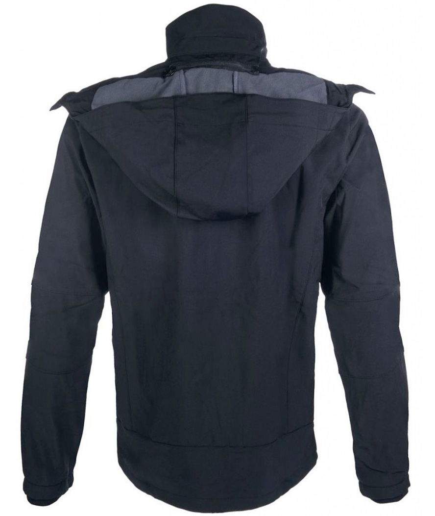 Giacca equitazione Uomo in tessuto tecnico Softshell impermeabile e resistente al vento - foto 4