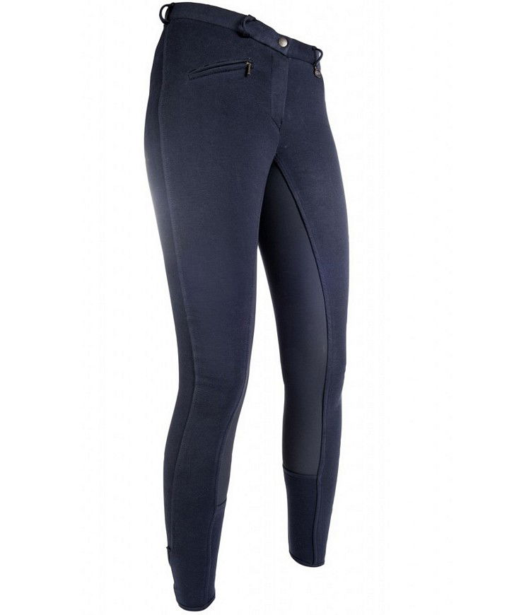 Pantaloni estivi per equitazione donna rinforzo modello Basic Belmtex Grip