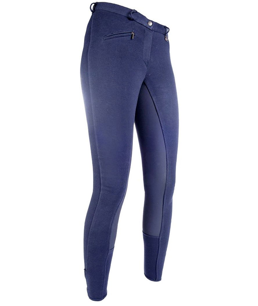 Pantaloni estivi per equitazione donna rinforzo modello Basic Belmtex Grip - foto 10