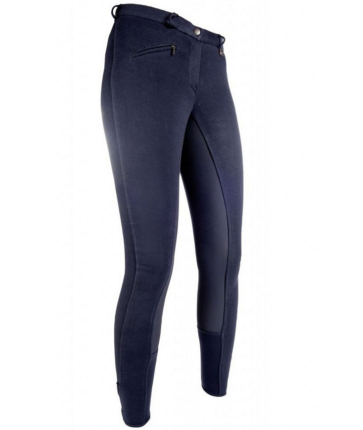 Pantaloni estivi per equitazione donna rinforzo modello Basic Belmtex Grip - foto 6