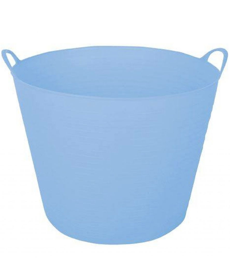 Set 6 secchi Flexi in plastica 33 x 22 cm con maniglie - foto 1