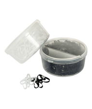 Elastici in silicone Soft in sacchetto, 450 pz.