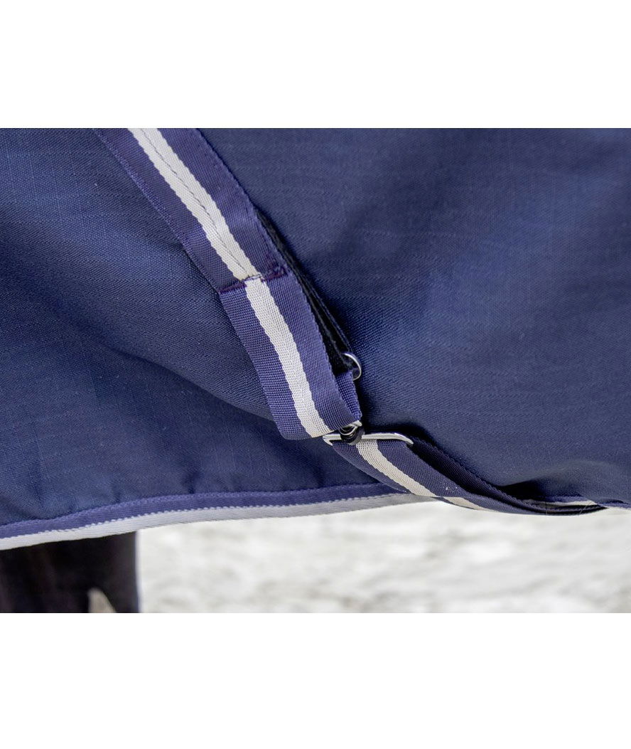 Coperta da paddock impermeabile con collo in tessuto esterno 600 denari sporcorepellente e resistente modello Eco Light Summer - foto 2