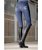 Jeans estivi da equitazione donna con grip totale in silicone modello Pasadena - foto 5