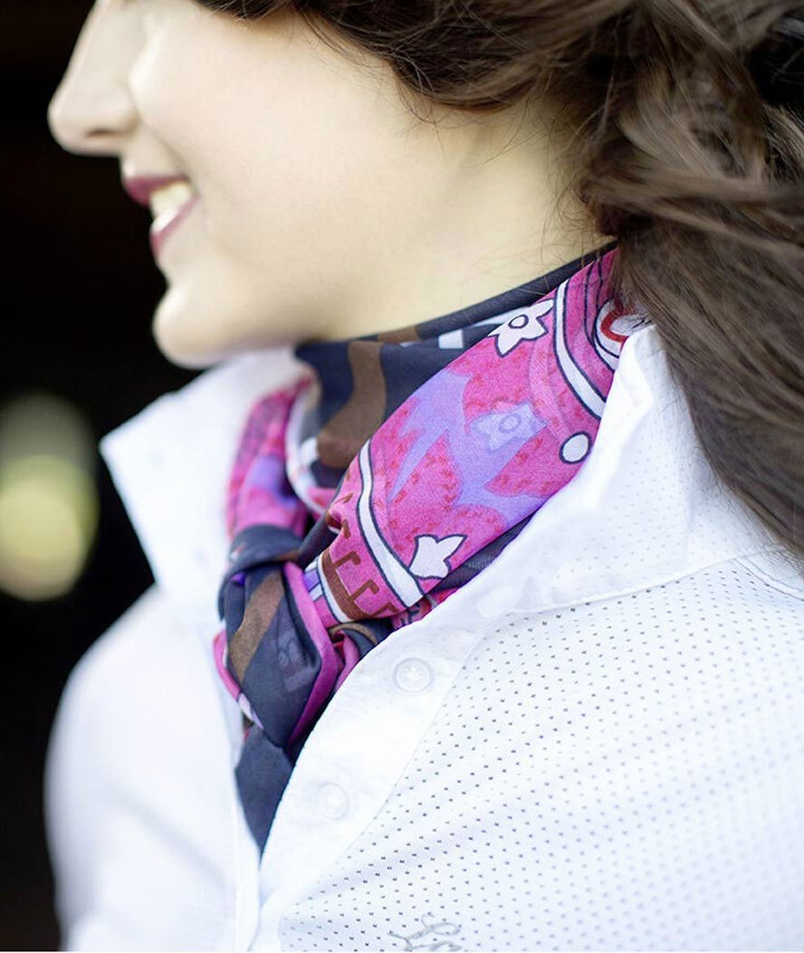 Foulard equitazione per donna modello Queens