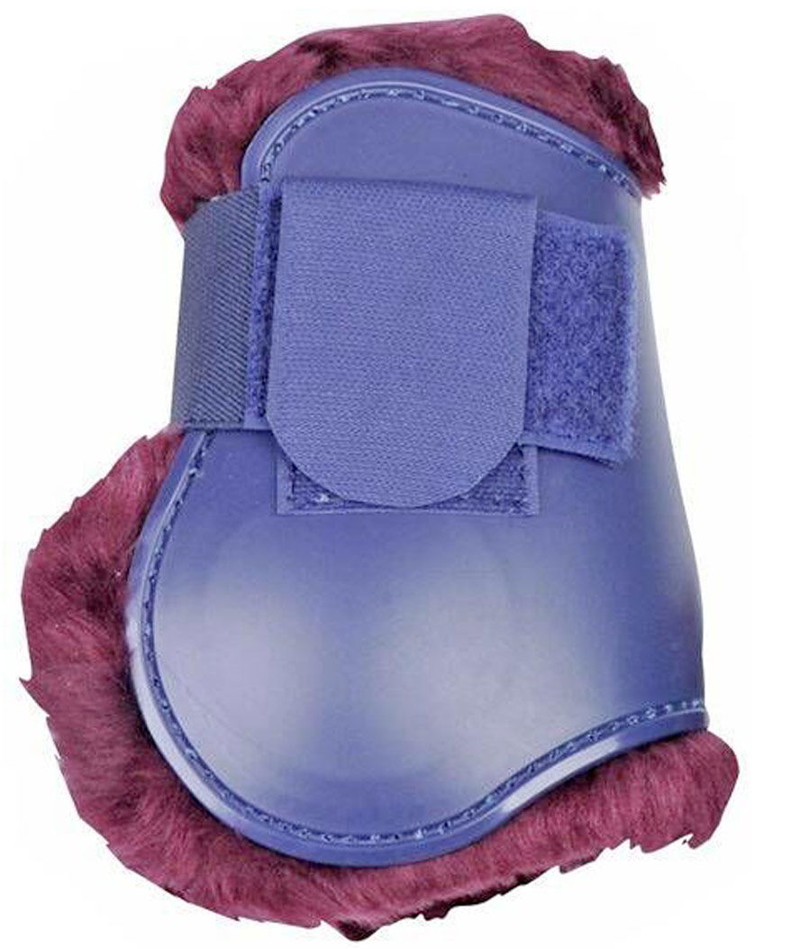 PROMOZIONE Paranocche con fodera di peluche modello Teddy BLU/ROSA SCURO