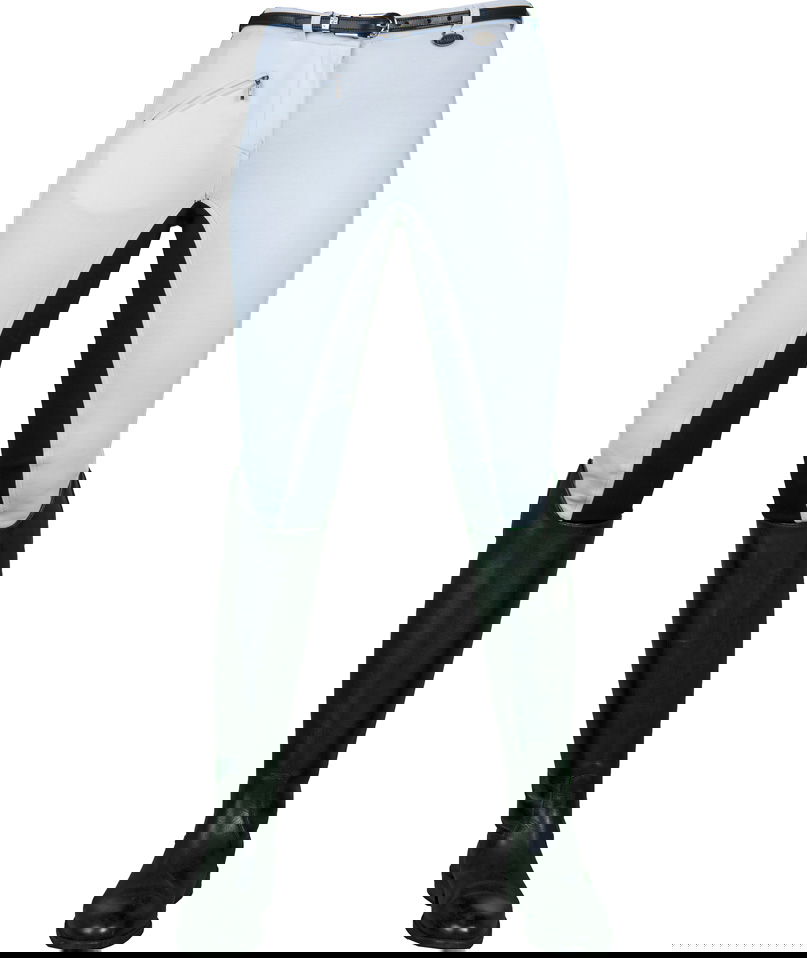 Pantaloni equitazione con rinforzo aderente da bimbo modello Basic Belmtex Grip - foto 1