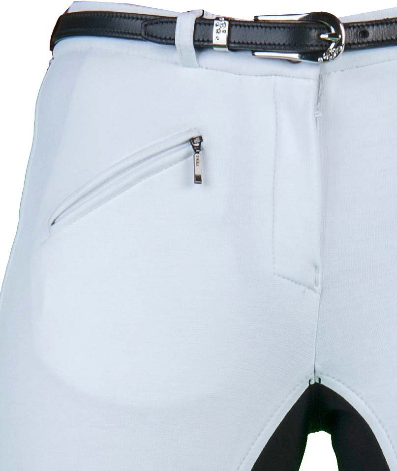 Pantaloni equitazione con rinforzo aderente da bimbo modello Basic Belmtex Grip - foto 5