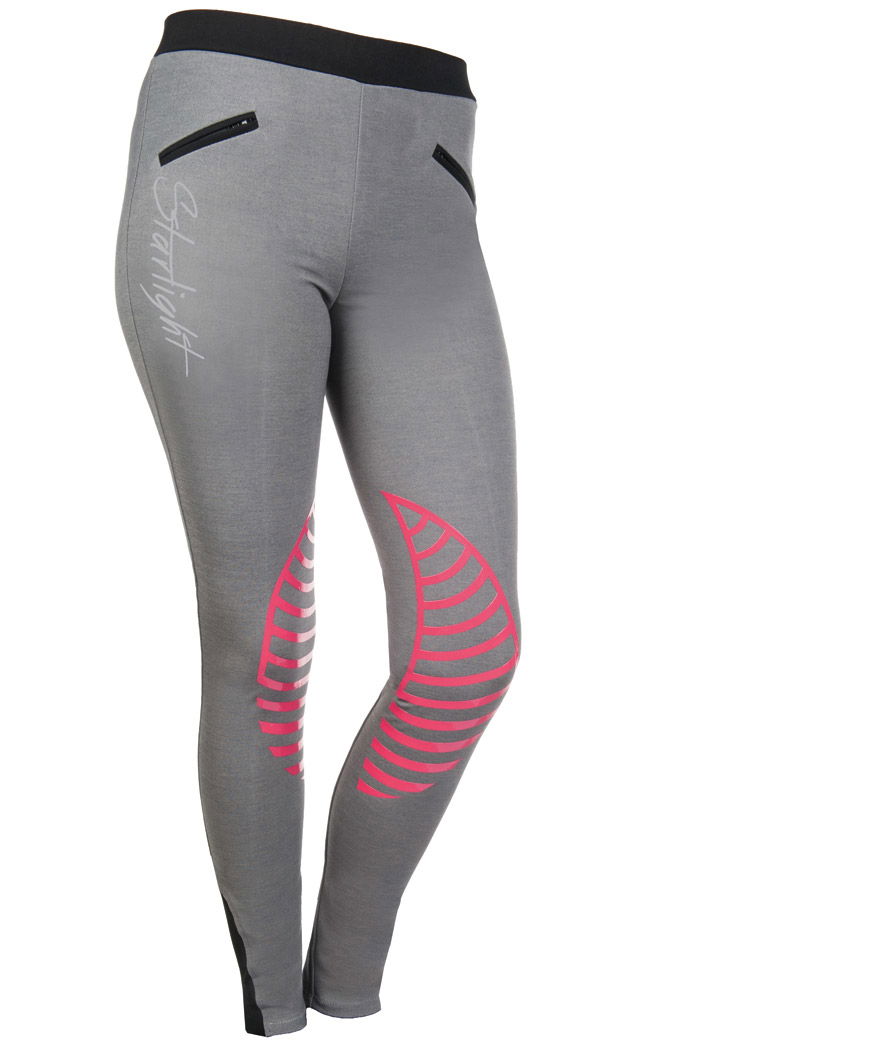 Leggings Equitazione per bambino con inserto in silicone al ginocchio modello StarLight - foto 1