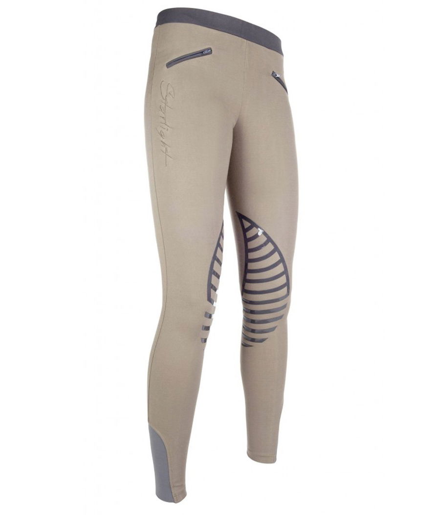 Leggings Equitazione per bambino con inserto in silicone al ginocchio modello StarLight - foto 14
