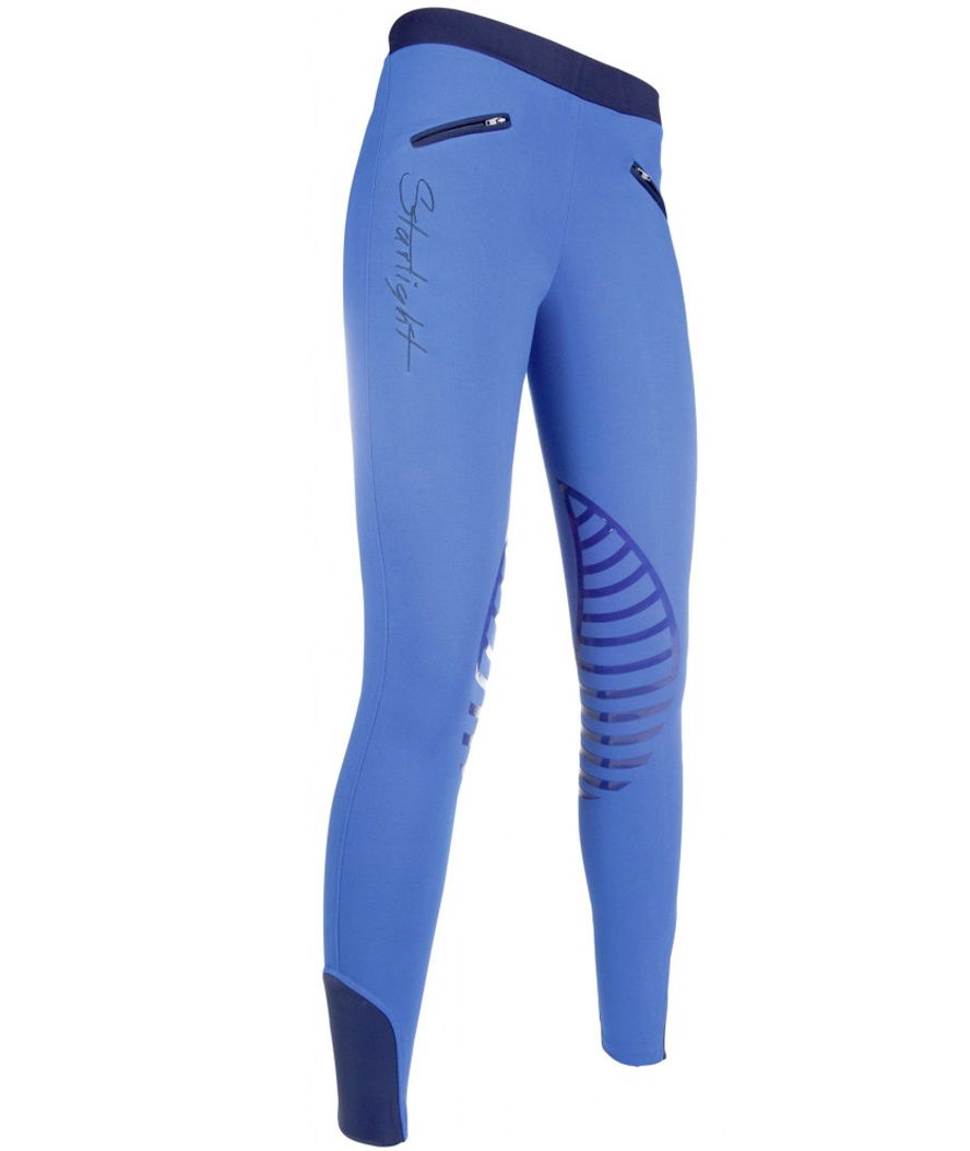 Leggings Equitazione per bambino con inserto in silicone al ginocchio modello StarLight - foto 22