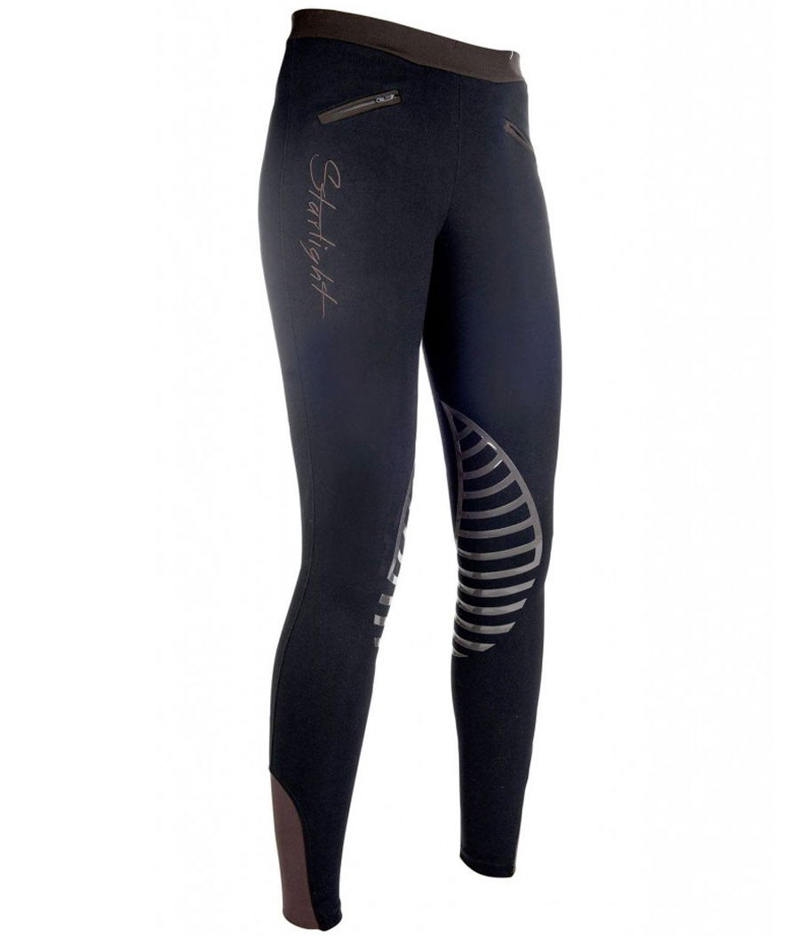 Leggings Equitazione per bambino con inserto in silicone al ginocchio modello StarLight - foto 25