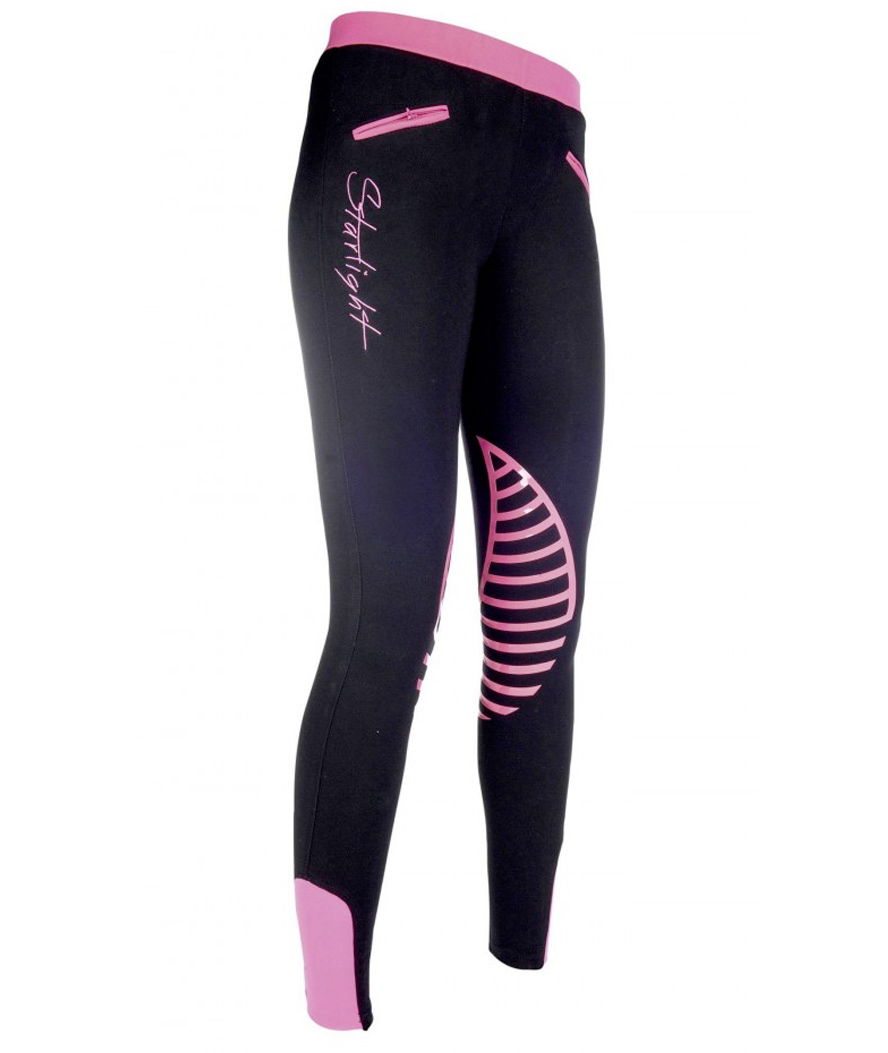 Leggings Equitazione per bambino con inserto in silicone al ginocchio modello StarLight - foto 26