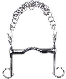 Morso in acciaio inox da 16 mm e tirante inferiore 5 cm