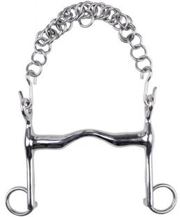 Morso in acciaio inox 16 mm con tirante inferiore 7 cm