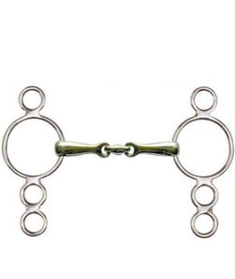 Morso Pessoa in acciaio inossidabile 16 mm con anelli da 65 mm