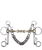 Pelham in acciaio inox 16 mm con tirante inferiore 7 cm