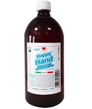 HAPPY HAND - Ricarica GEL 1 litro, gienizzante per mani in assenza di acqua, purificante e rinfrescante