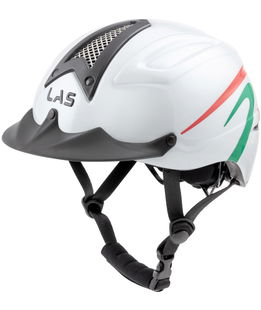 Casco Las XT-E calotta esterna in policarbonato omologato VG1 Bandiera italiana