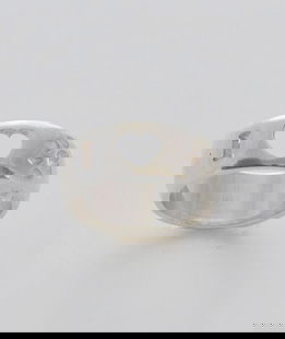 Anello a fascia argento I love orma