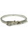 Bracciale rigido raffigurante una cintura stile western in argento massiccio 925