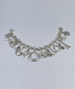 Bracciale ricco inglese argento