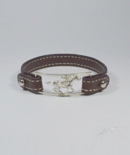 Bracciale ricco western realizzato mano