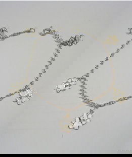 Bracciale catena argento pendenti zampa