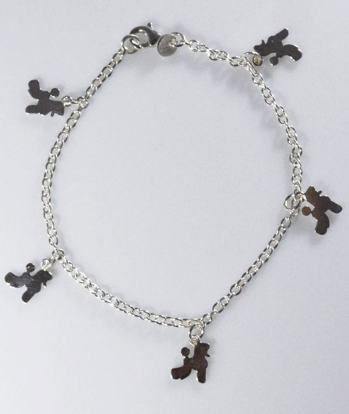 Bracciale Barboncino Puppy mignon in argento 925