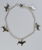 Bracciale Bull terrier pendenti in argento 925