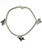 Bracciale a pallini 3 Cocker inglese argento argento 925