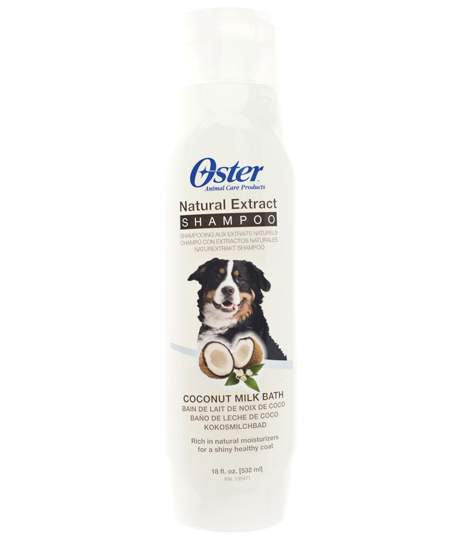 Shampoo per cani con estratti naturali al latte di cocco da 532 ml