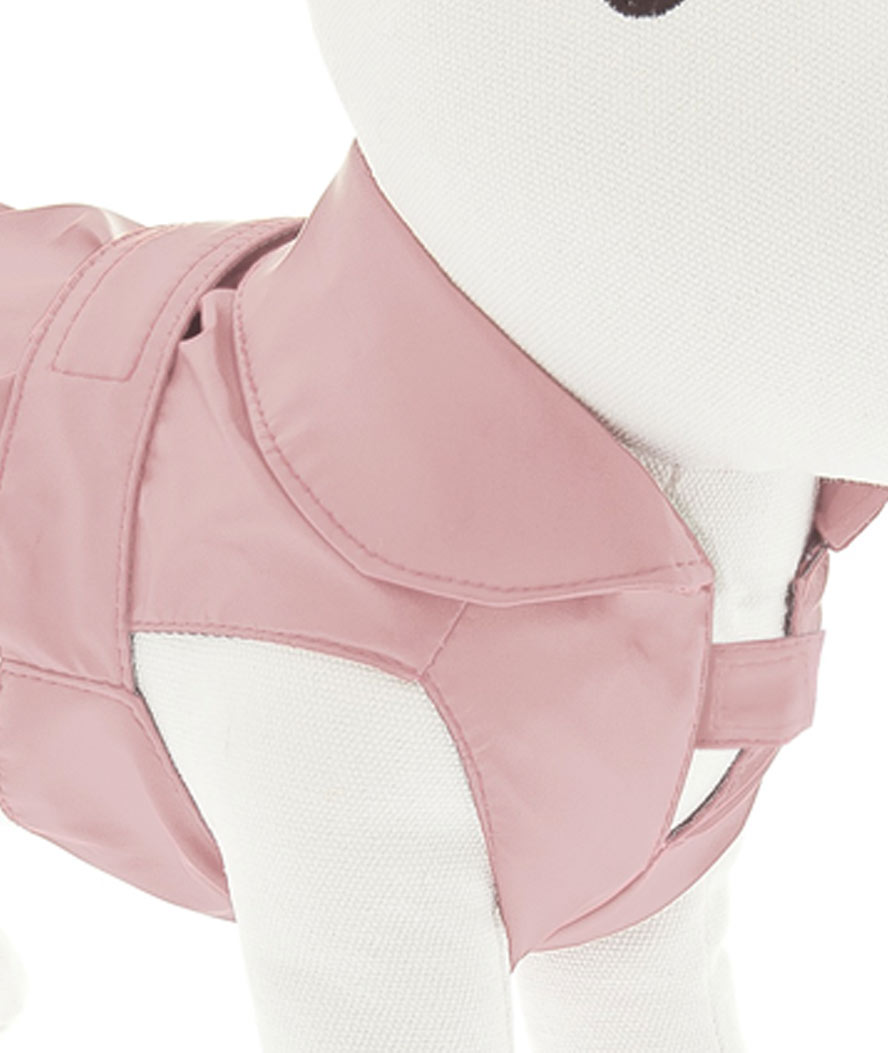 Impermeabile in tessuto soft-touch con scollo a V modello Pocket per cani - foto 6