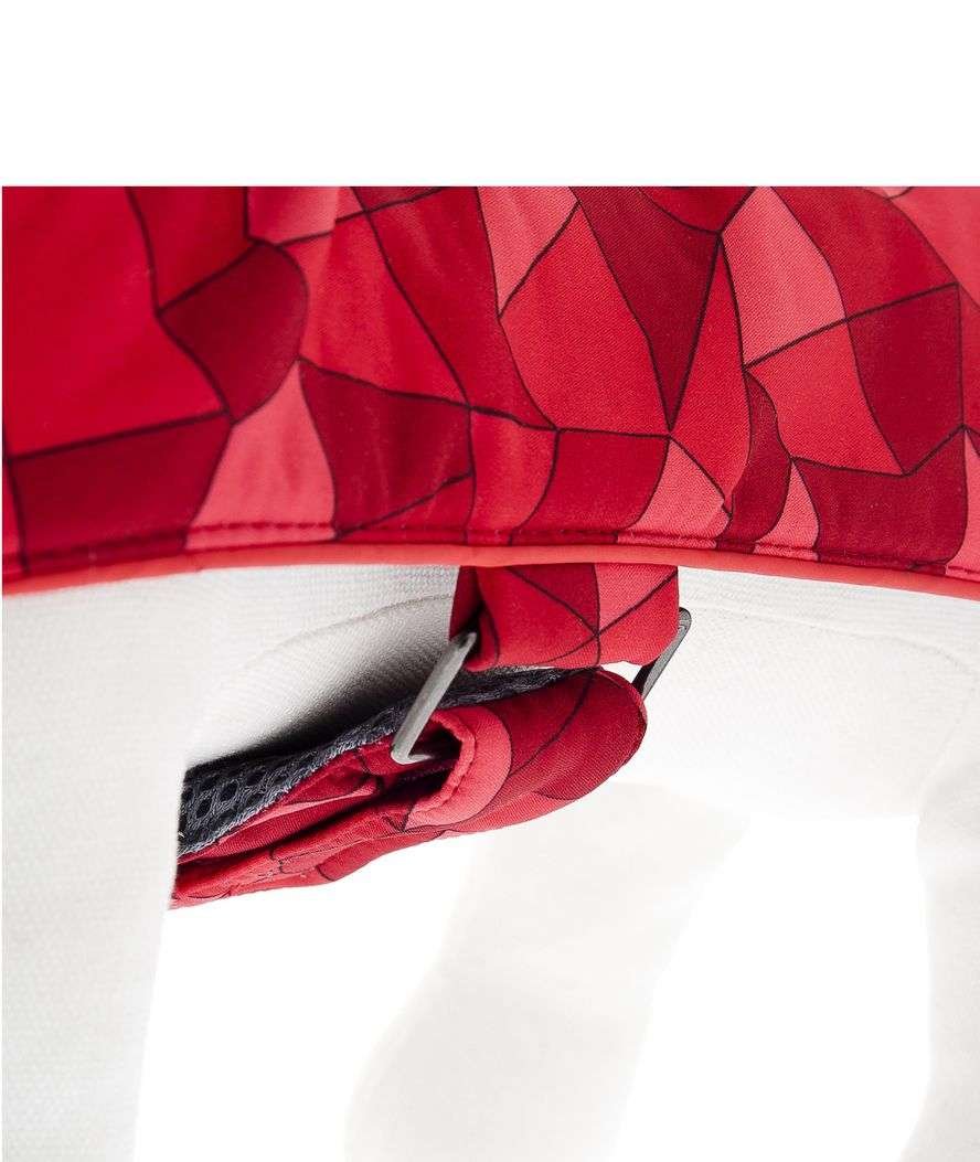 Cappotto sportivo modello Air rosso con cerniera per pettorina per cani  - foto 2