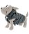 Gilet imbottito con cappuccio e chiusura a strappo modello Ghiaccio per cani - foto 6