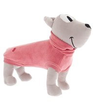 Maglione in pile modello Polarotto per cani con collo alto