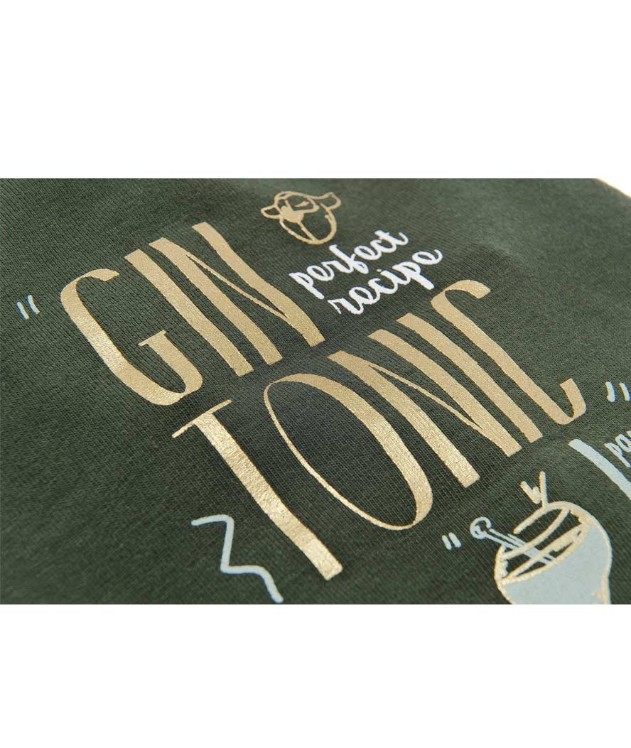 T-shirt in cotone Gin Tonic per cani - foto 1