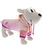 PROMOZIONE Felpa con cappuccio modello Jolie per cani ROSA 30 CM