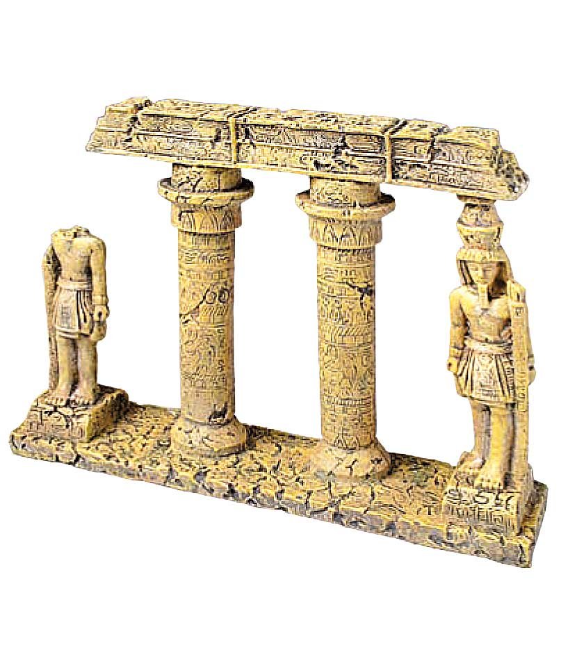 Decorazione rovine colonne d'Egitto per acquari