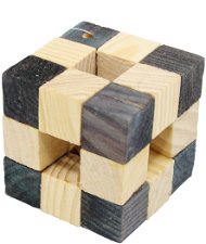 Gioco cubo in legno per criceti