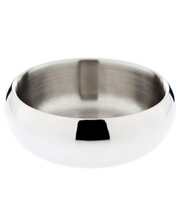 Ciotola in acciaio inox per cani modello Rounded Double Wall