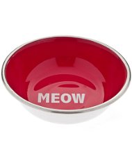 Ciotola in acciaio inox per gatti modello Meow